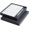Legato Elegance zestaw notatnik A5 w twardej okładce z piórem kulkowym P123139C biały