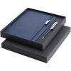 Legato Elegance zestaw notatnik A5 w twardej okładce z piórem kulkowym P123139C ocean blue / biały