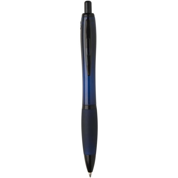 Nash długopis z tworzyw sztucznych pochodzących z recyklingu z czarnymi wykończeniami (czarny tusz) P123148C navy blue