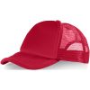 Czapka 5-panelowa Trucker P068381C czerwony