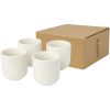 Male 4 sztuki, filiżanka do espresso o pojemności 90 ml P075657C biały