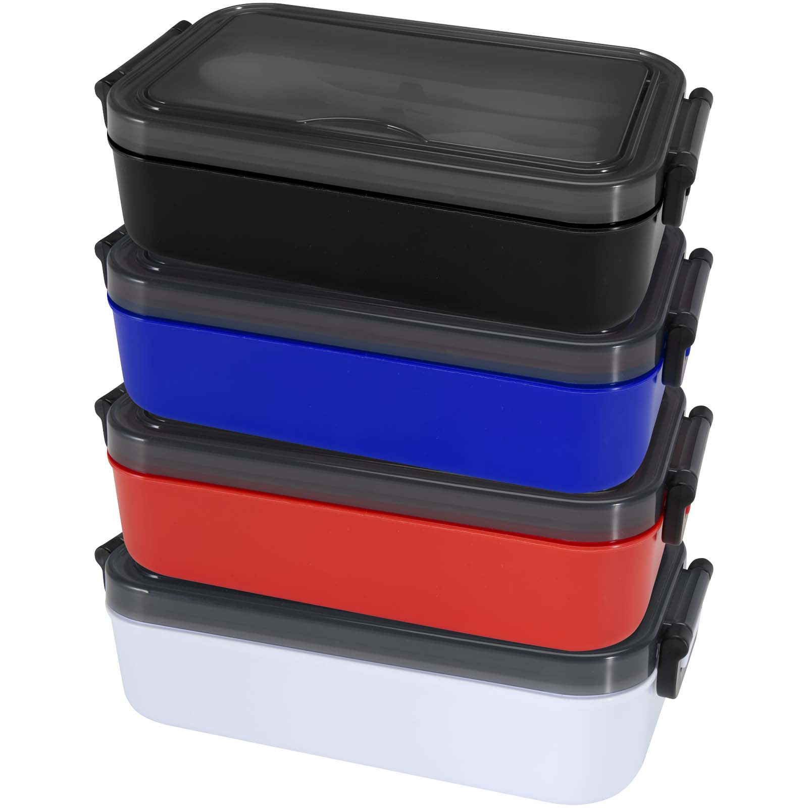 Zestaw Snappy pudełko na lunch ze sztućcami P123130C PFC-113420-W