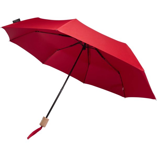 Dane Parasol RPET o średnicy 21" P123040C czerwony