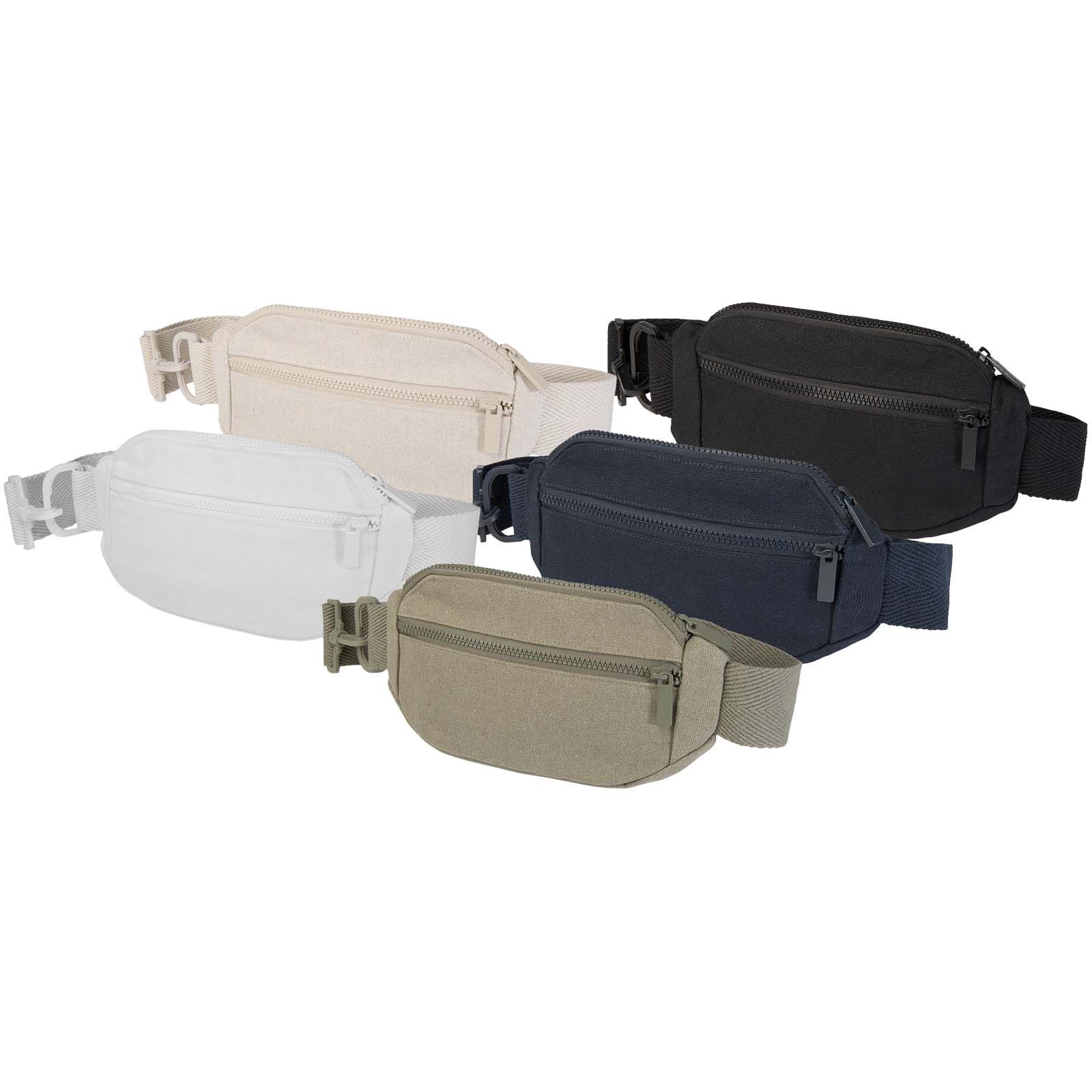 Crescent torba typu crossbody Aware™ z recyklingu o gramaturze 500 g/m² P123061C PFC-120745-W