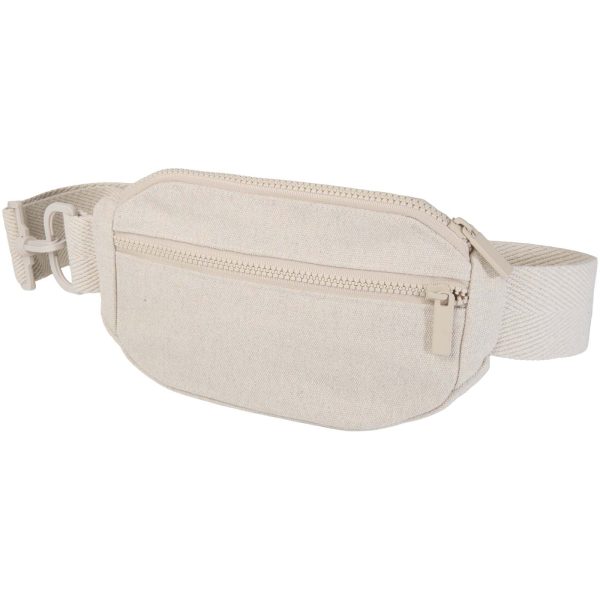 Crescent torba typu crossbody Aware™ z recyklingu o gramaturze 500 g/m² P123061C oatmeal