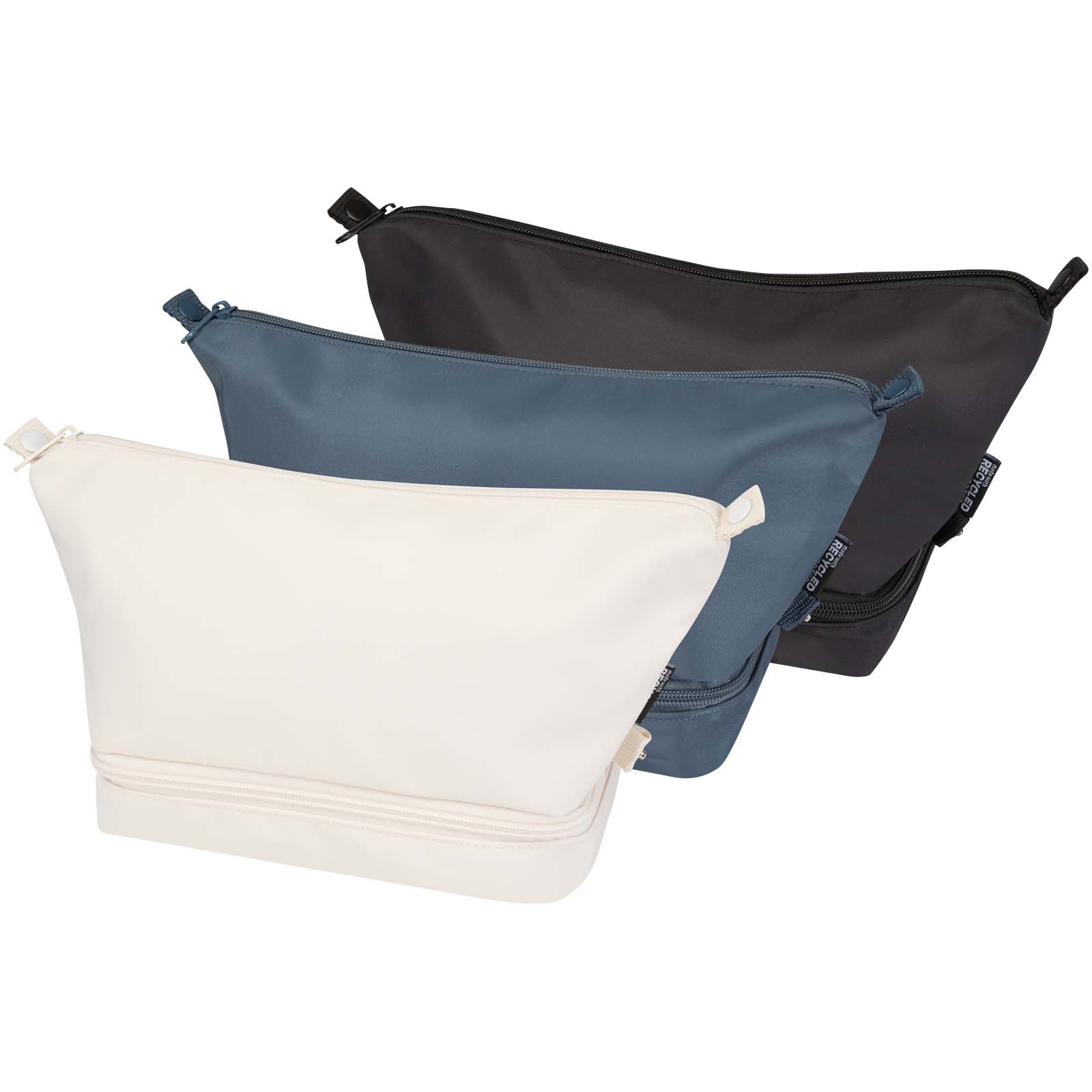Trip Aware™, kosmetyczka podróżna wykonana z materiałów z recyklingu, 6 l P123233C PFC-120766-W