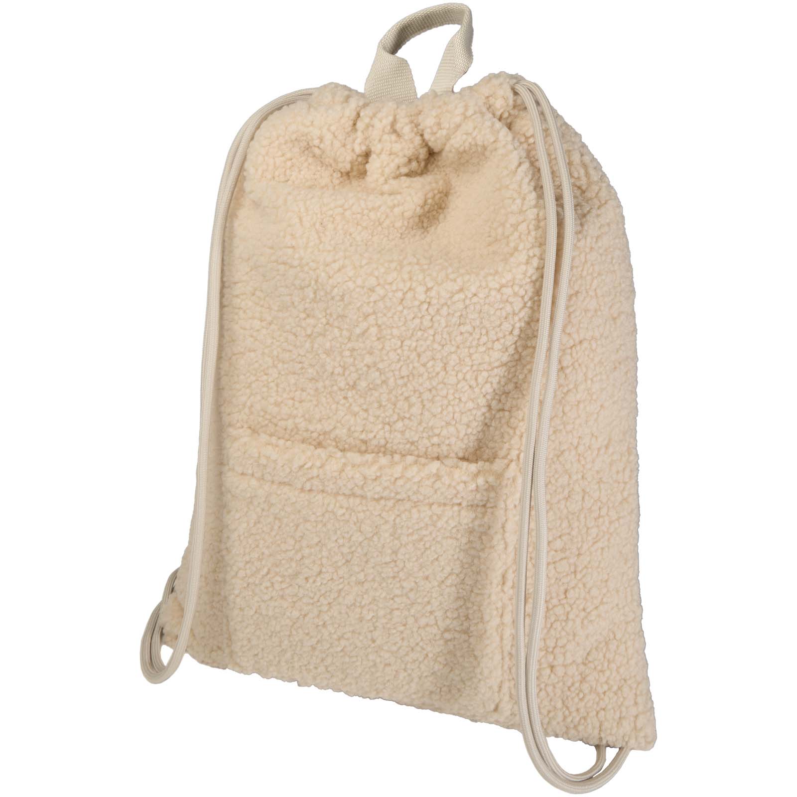 Bear plecak sherpa ściągany na sznurek z recyklingu z certyfikatem GRS o pojemności 9l P123255C PFC-120773-W