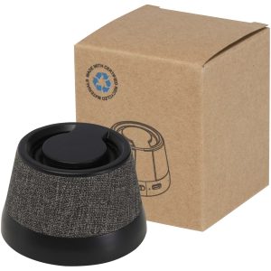 Horna głośnik bezprzewodowy z mocowaniem magnetycznym, o mocy 3 W z tworzyw sztucznych pochodzących z recyklingu P123339C PFC-12445290
