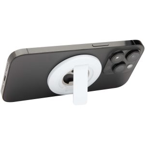 Ain podstawka na telefon z mocowaniem magnetycznym, z tworzyw sztucznych pochodzących z recyklingu z otwieraczem do butelek  P123351C PFC-124461-W