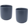 Male kubki ceramiczne o pojemności 200 ml - zestaw 2 sztuk P123312C hale blue