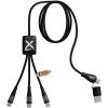 SCX.design C51 kabel do szybkiego ładowania 5 w 1 o mocy 60 W z tworzywa sztucznego rPET P130785C