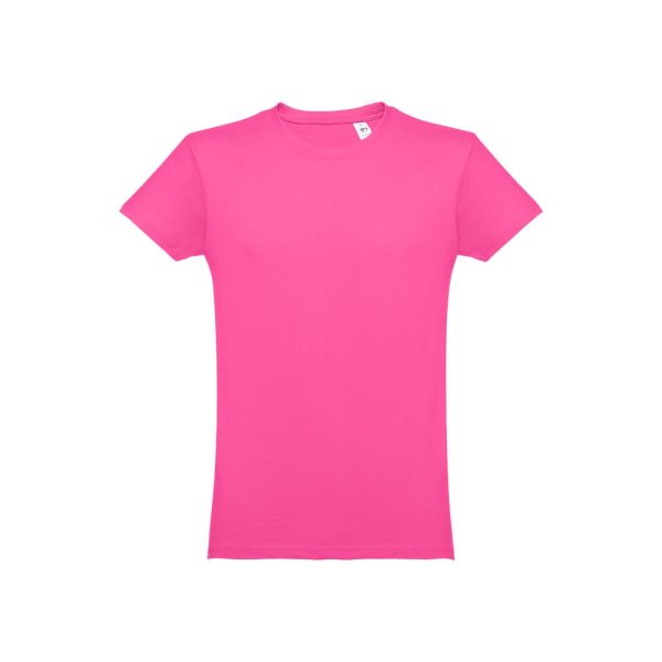 THC LUANDA. T-shirt męski z bawełny rurkowej P032114S różowy