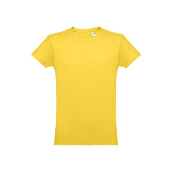 THC LUANDA. T-shirt męski z bawełny rurkowej P032114S żółty