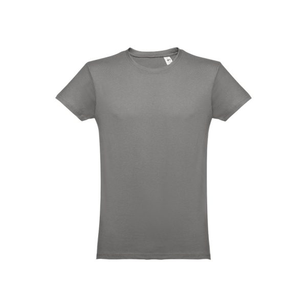 THC LUANDA. T-shirt męski z bawełny rurkowej P032114S szary