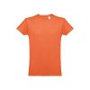 THC LUANDA. T-shirt męski z bawełny rurkowej P032114S terracotta
