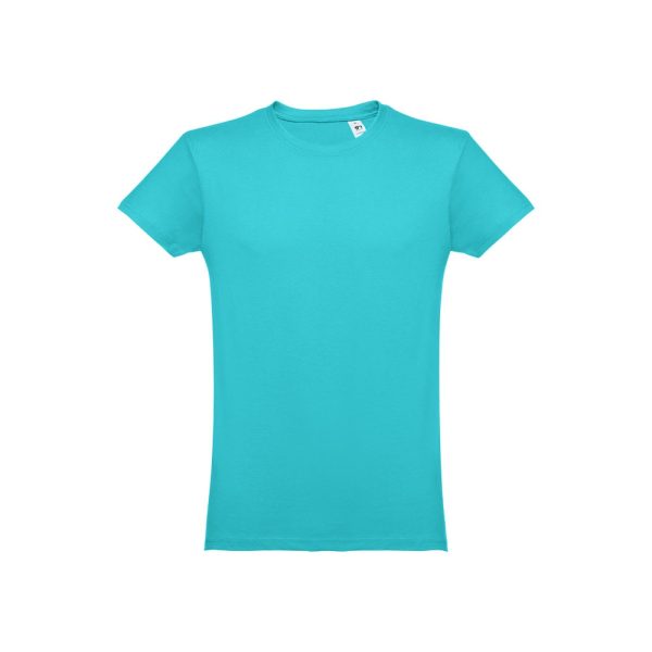 THC LUANDA. T-shirt męski z bawełny rurkowej P032114S turkusowy
