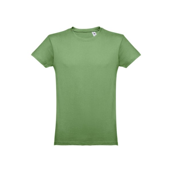 THC LUANDA. T-shirt męski z bawełny rurkowej P032114S zielony jadeit