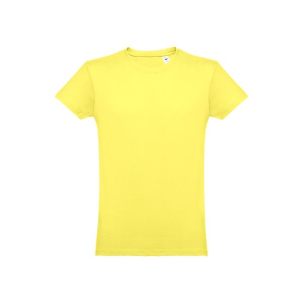 THC LUANDA. T-shirt męski z bawełny rurkowej P032114S limonkowy