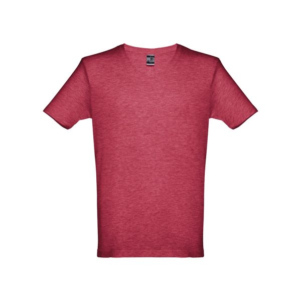 THC ATHENS. Męski t-shirt P032603S czerwony melanż