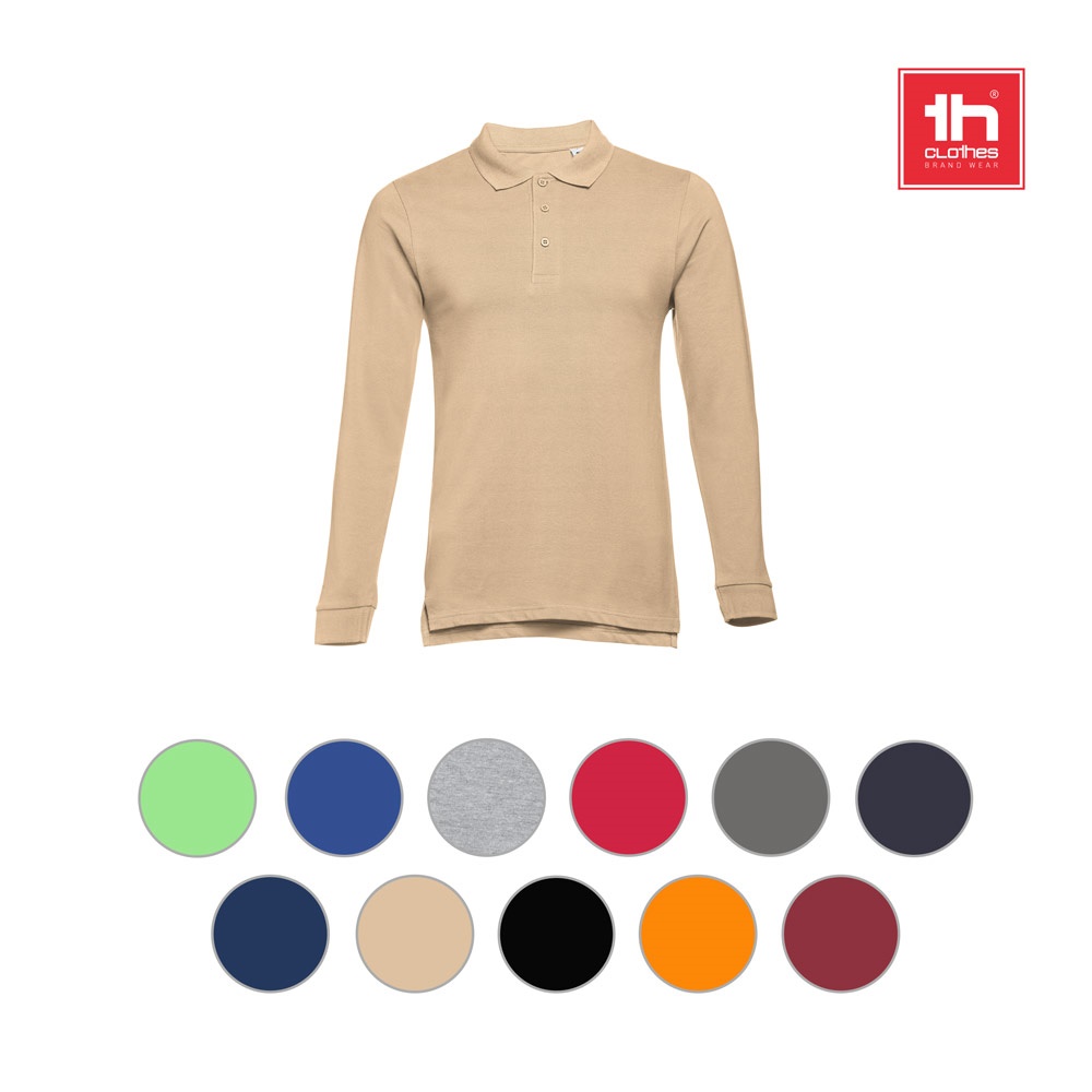THC BERN 3XL. Męski t-shirt z długim rękawem P033273S ST-30143-W