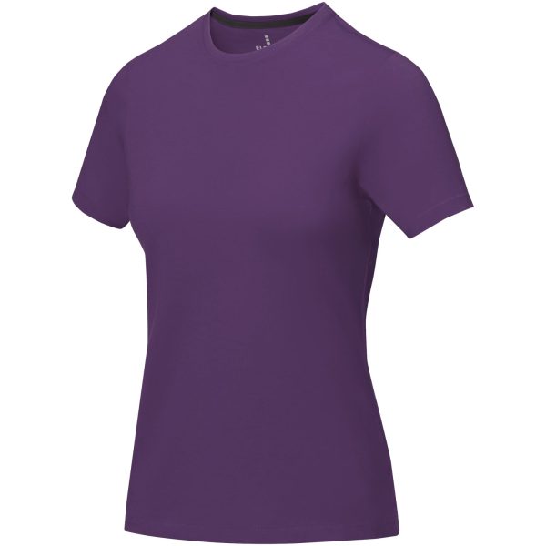 Damski t-shirt Nanaimo z krótkim rękawem P070126C sliwkowy