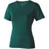 Damski t-shirt Nanaimo z krótkim rękawem P070126C leśny zielony