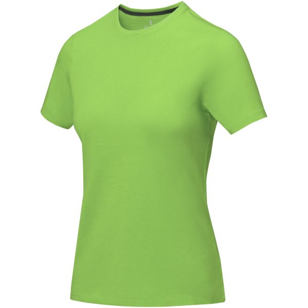 Damski t-shirt Nanaimo z krótkim rękawem P070126C zielone jabłuszko