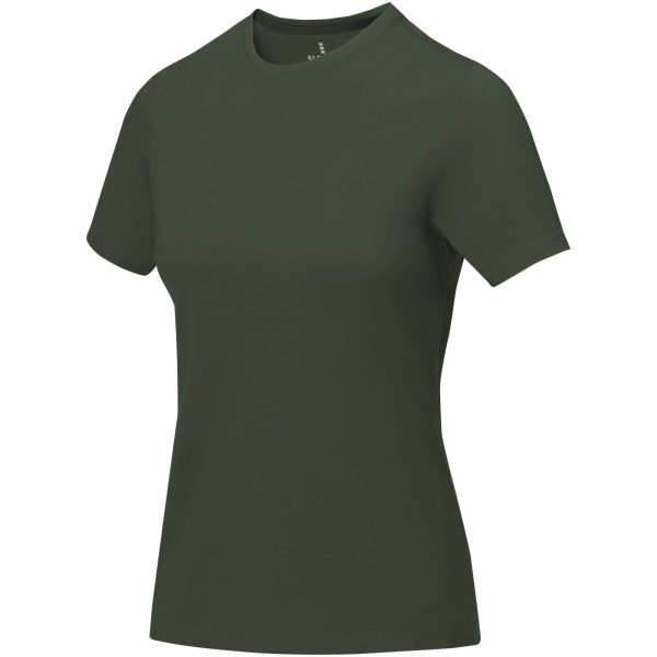 Damski t-shirt Nanaimo z krótkim rękawem P070126C zieleń wojskowa