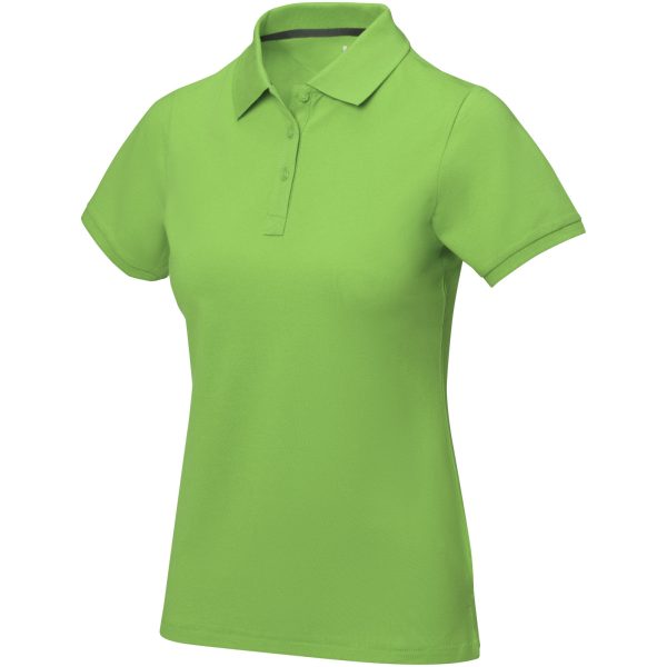 Damskie polo Calgary z krótkim rękawem P070949C zielone jabłuszko