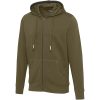 Męska rozpinana bluza z kapturem Arora P071587C forest green