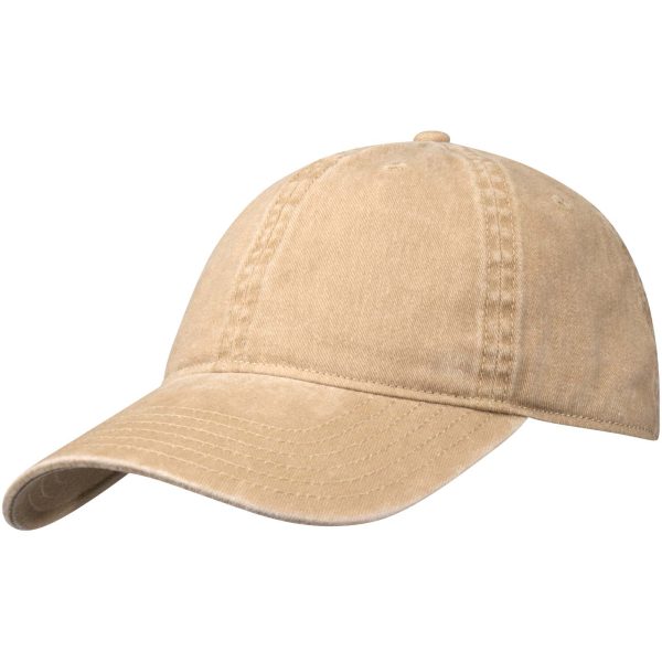 Grafton czapka 6-panelowa z efektem sprania P123076C oatmeal