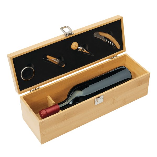 Zestaw do wina PRECIOUS PLUS na 1 butelkę P132350I