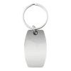 Breloczek do kluczy MIRROR P132287I czarny / srebrny