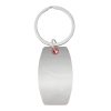 Breloczek do kluczy MIRROR P132287I czerwony / srebrny