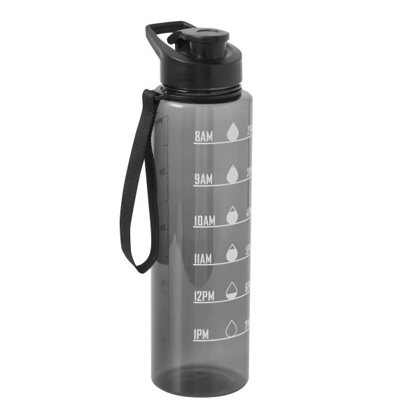 Sportowa butelka na wodę AQUA LEVEL P132314I czarny