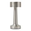 Lampa stołowa MUSHROOM ze stali nierdzewnej P132321I srebrny