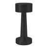 Lampa stołowa MUSHROOM ze stali nierdzewnej P132321I czarny