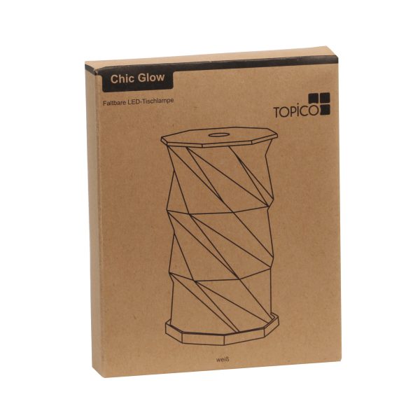 Składana / rozkładana lampka stołowa LED - CHIC GLOW P132372I