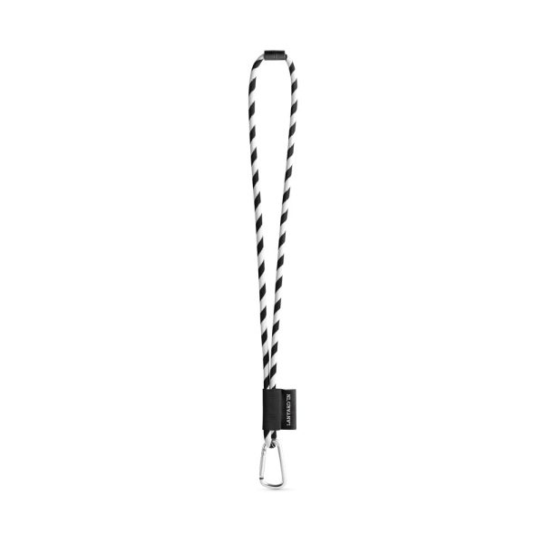 75089. Lanyard Tube Long Set II. Modele standardowe P040881S czarny / biały