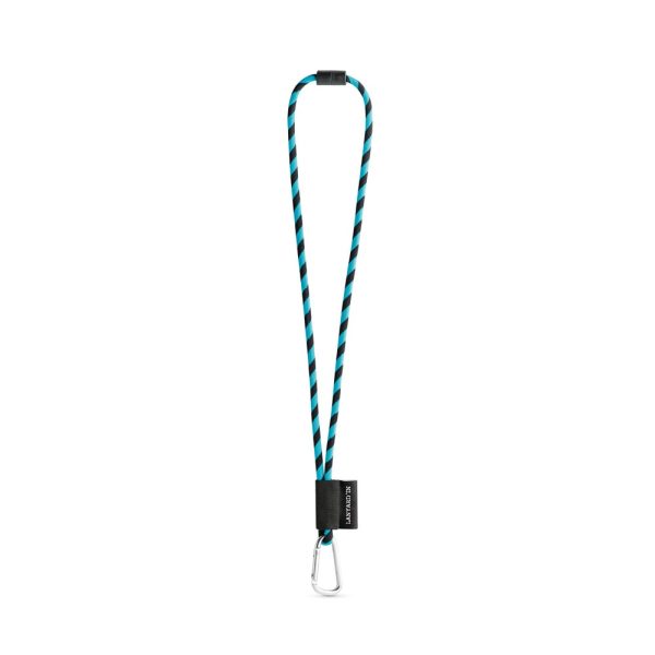 75089. Lanyard Tube Long Set II. Modele standardowe P040881S czarny / błękitny