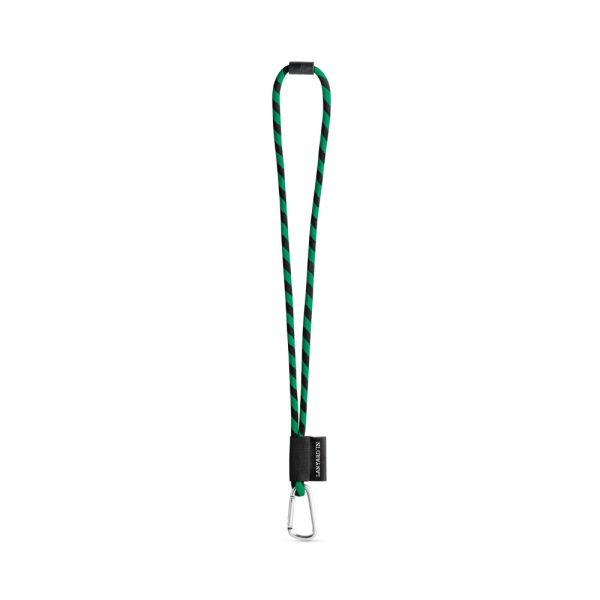 75089. Lanyard Tube Long Set II. Modele standardowe P040881S czarny / zielony