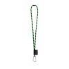 75089. Lanyard Tube Long Set II. Modele standardowe P040881S fluorescencyjny zielony / czarny