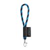 75090. Lanyard Tube Short Set. Modele standardowe P040921S czarny / szafirowy