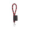 75090. Lanyard Tube Short Set. Modele standardowe P040921S czarny / czerwony