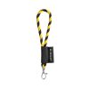 75090. Lanyard Tube Short Set. Modele standardowe P040921S czarny / żółty