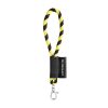 75090. Lanyard Tube Short Set. Modele standardowe P040921S fluorescencyjny żółty / czarny