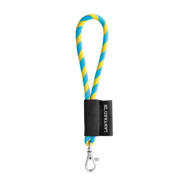 75090. Lanyard Tube Short Set. Modele standardowe P040921S żółty / błękitny