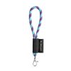 75090. Lanyard Tube Short Set. Modele standardowe P040921S purpurowy / błękitny