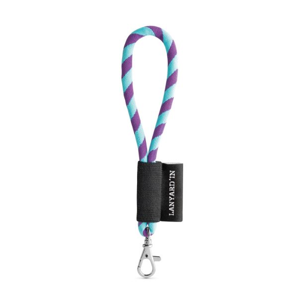 75090. Lanyard Tube Short Set. Modele standardowe P040921S purpurowy / błękitny