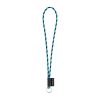75093. Lanyard Tube Long Set I. Modele standardowe P040983S czarny / błękitny
